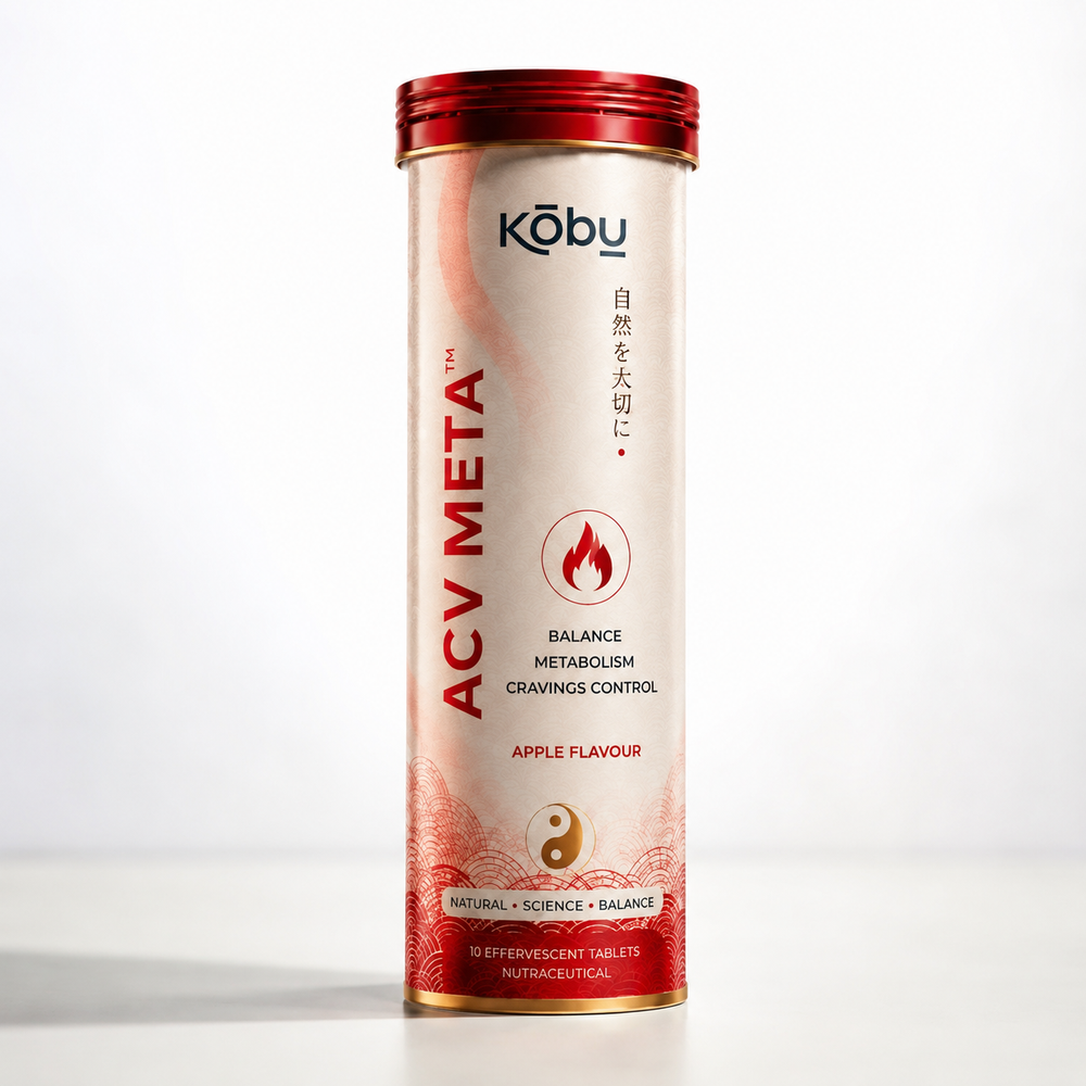 Kōbu Care ACV META™ Apple Flavour Effervescent Tablets