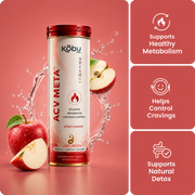 Kōbu Care ACV META™ Apple Flavour Effervescent Tablets