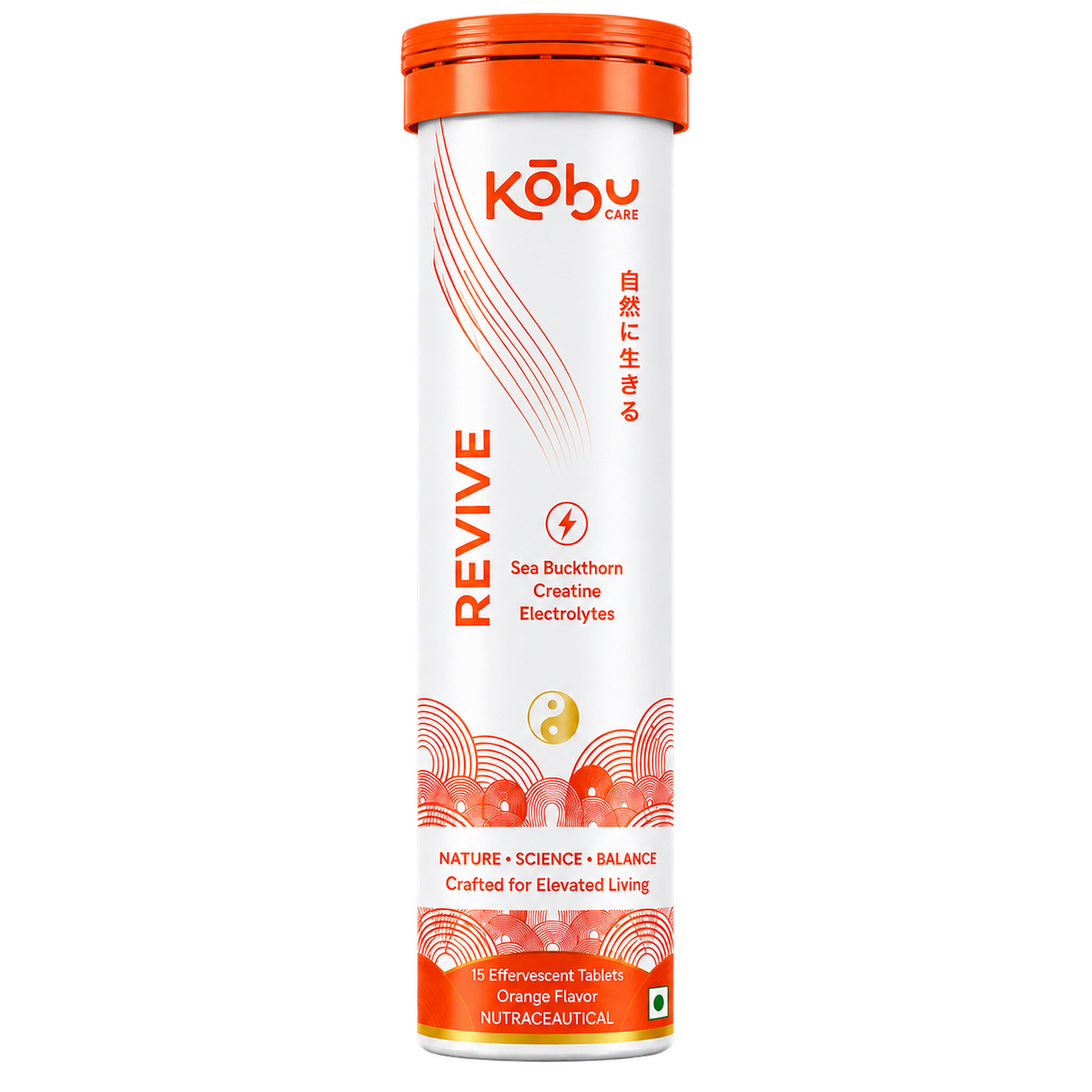 Kōbu Care REVIVE™ Orange Flavour Effervescent Tablets