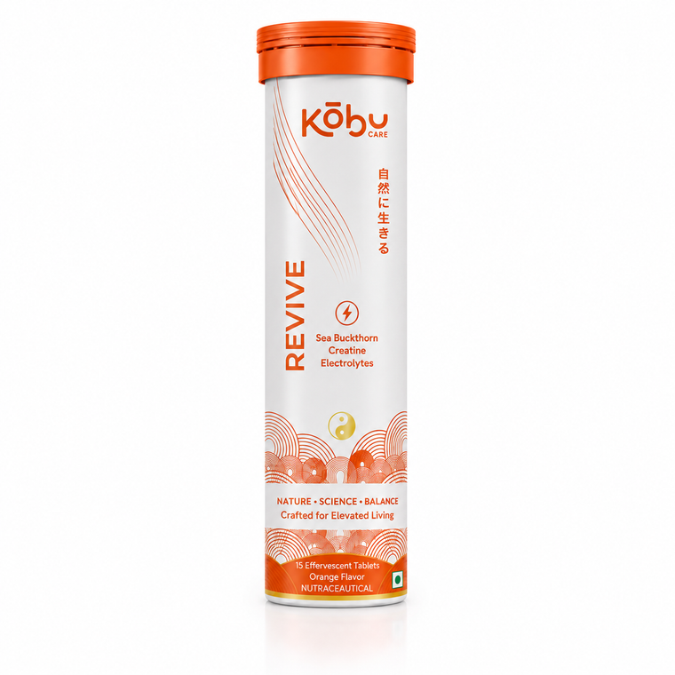 Kōbu Care REVIVE™ Orange Flavour Effervescent Tablets