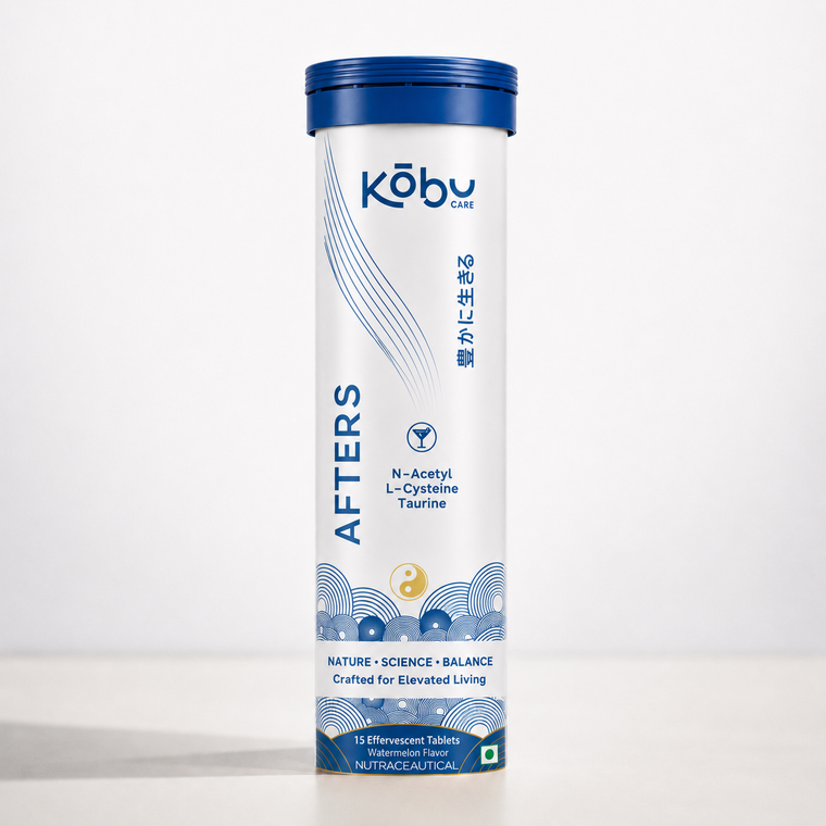 Kōbu Care AFTER PARTY™ Citrus Berry Flavour Effervescent Tablets