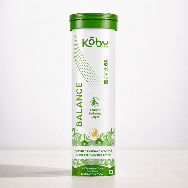 Kōbu Care DIGEST PRO™ Lemon Ginger Flavour Effervescent Tablets