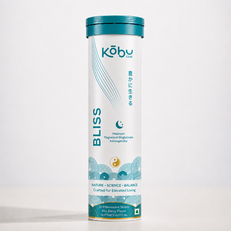 Kōbu Care Bliss™ Strawberry Flavour Effervescent Tablets