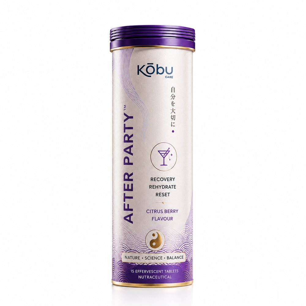 Kōbu Care AFTER PARTY™ Citrus Berry Flavour Effervescent Tablets