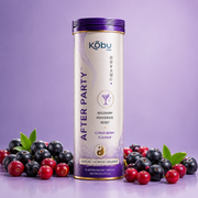 Kōbu Care AFTER PARTY™ Citrus Berry Flavour Effervescent Tablets