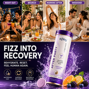 Kōbu Care AFTER PARTY™ Citrus Berry Flavour Effervescent Tablets