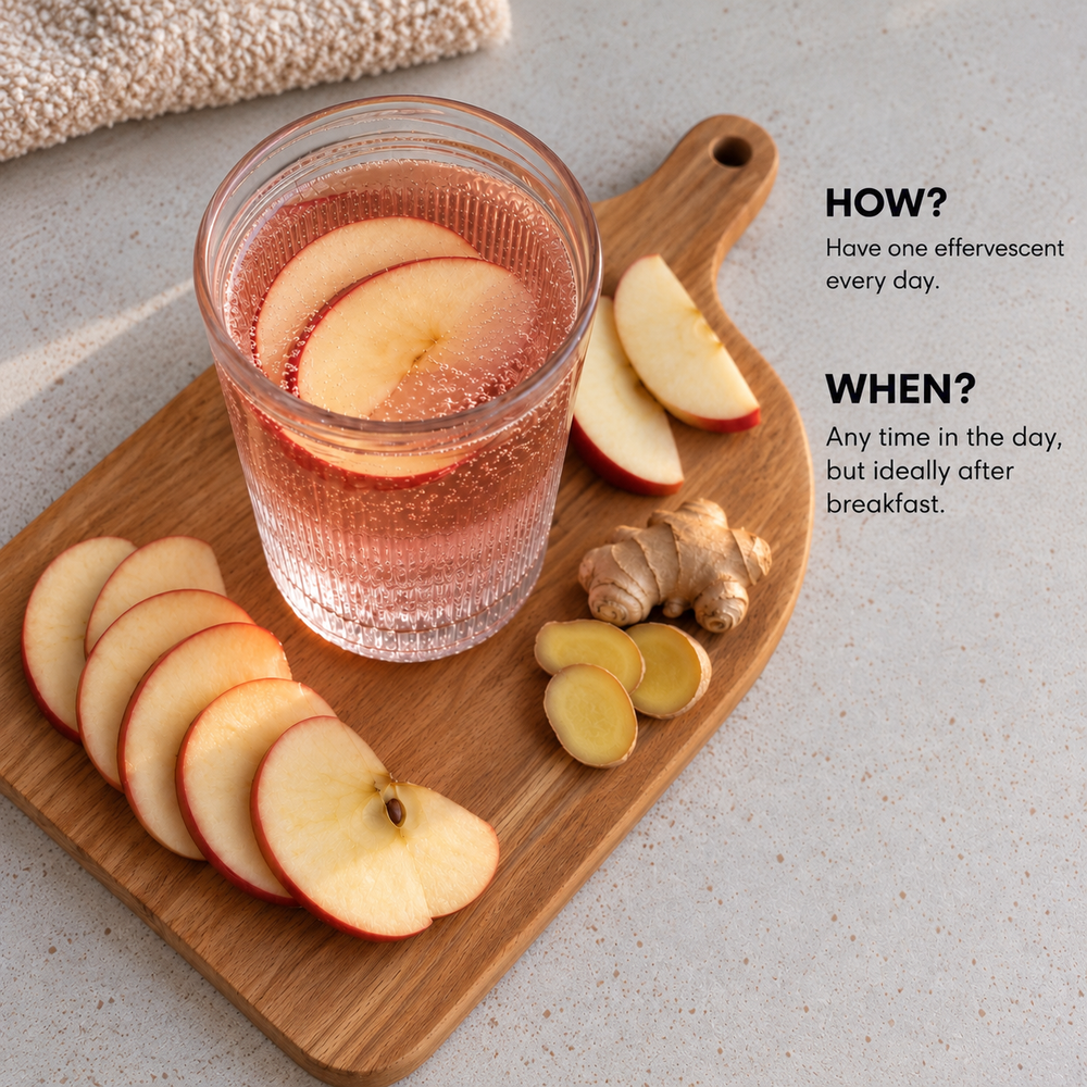Kōbu Care ACV META™ Apple Flavour Effervescent Tablets