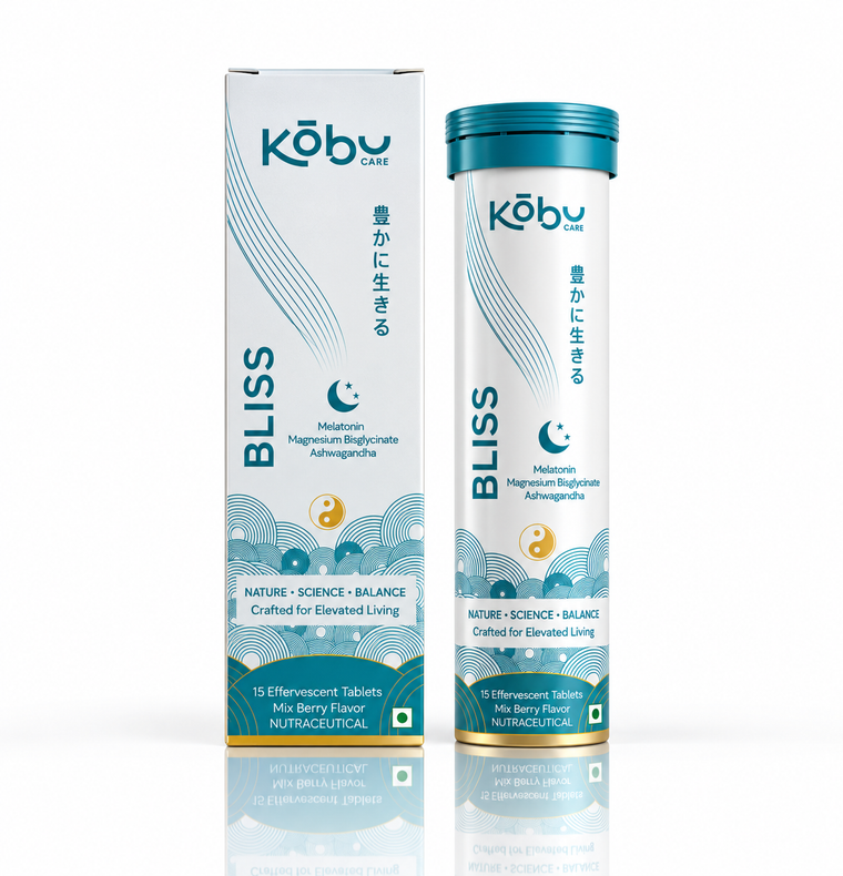 Kōbu Care Bliss™ Mix Berry  Flavour Effervescent Tablets