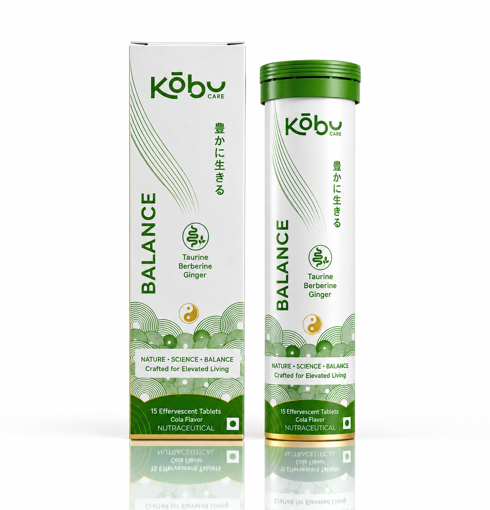 Kōbu Care Balance Cola Flavour Effervescent Tablets