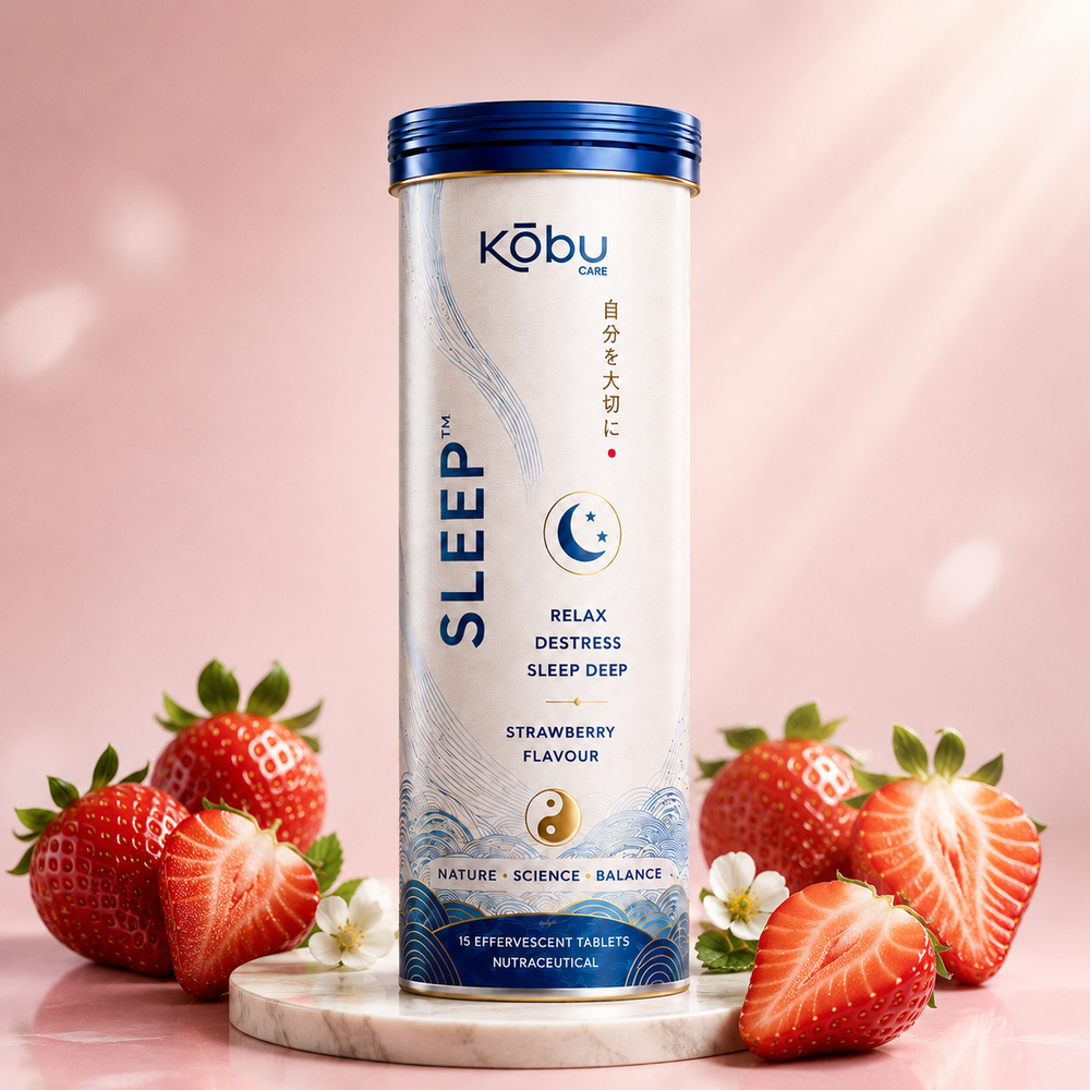 Kōbu Care SLEEP™ Strawberry Flavour Effervescent Tablets