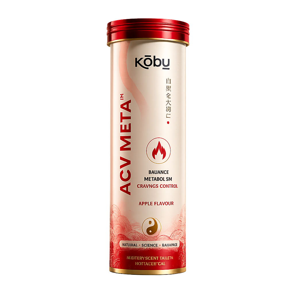 Kōbu Care ACV META™ Apple Flavour Effervescent Tablets